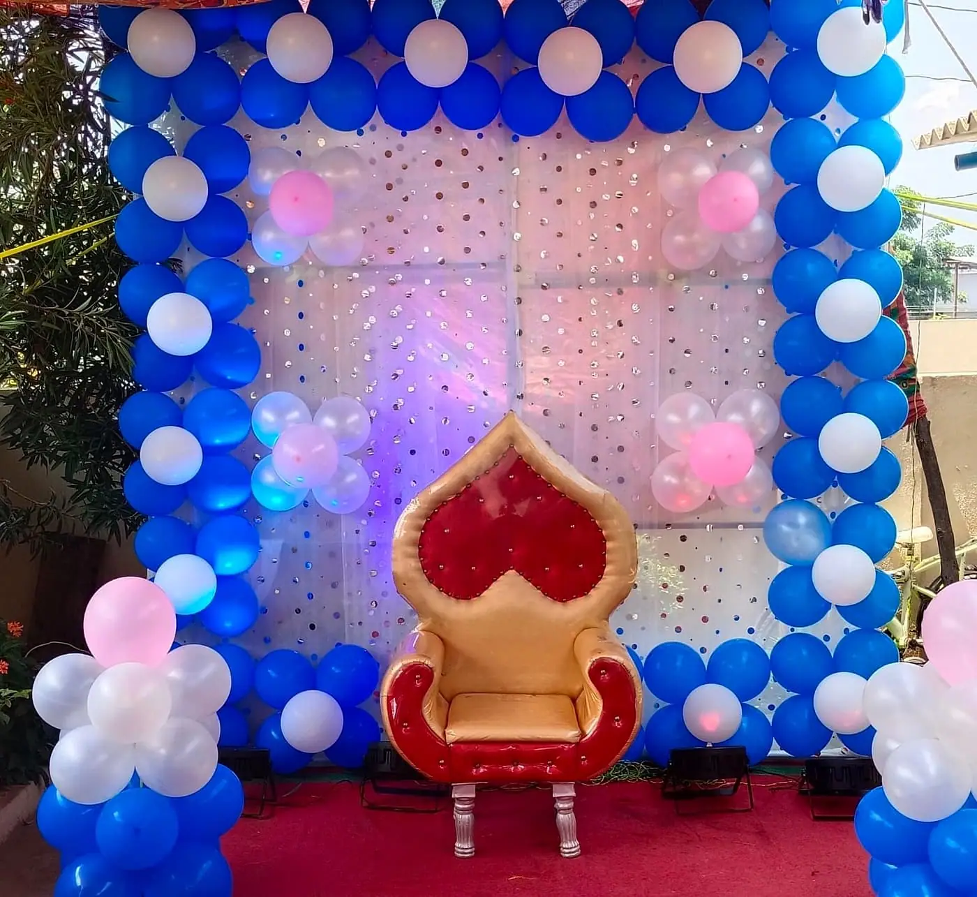Birthday balloon and backdrop decoration by LK Events (4)