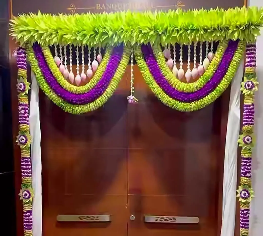 Marigold entrance and door decoration by LK Events (5)