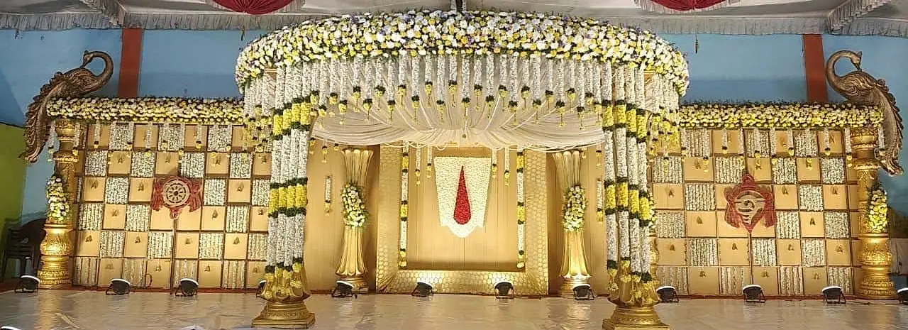 Telugu wedding pelli mandapam décor by LK Events (3)
