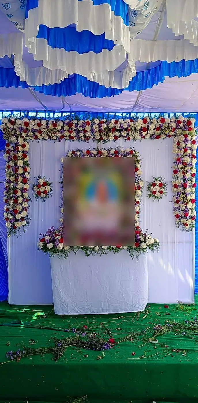 Vardhanti memorial floral tribute arranged by LK Events (4)
